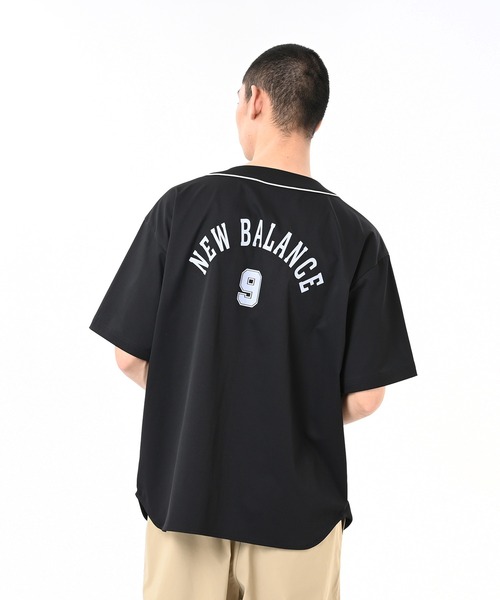 【ニューバランス】ベースボールシャツLサイズ New Balance（ニューバランス） tシャツ ベースボールシャツ メンズ
