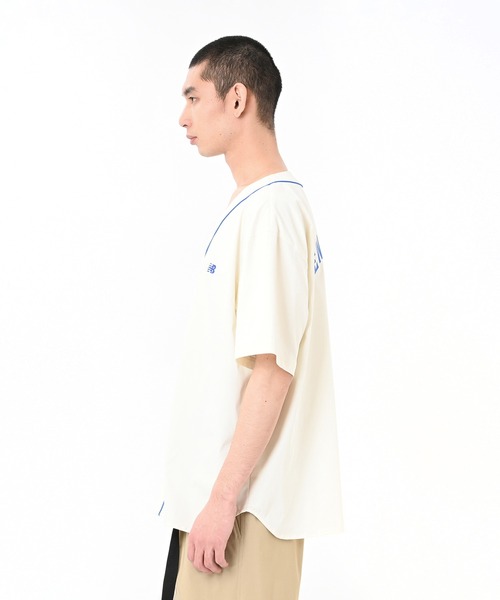New Balance（ニューバランス） tシャツ ベースボールシャツ メンズ