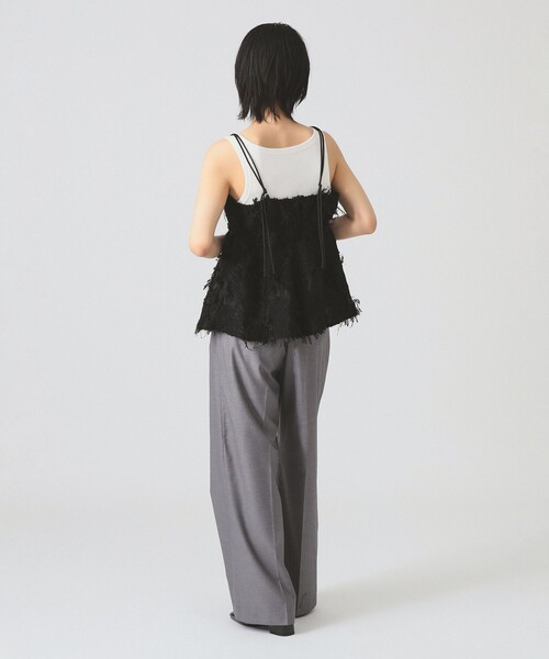 ray beams フリンジジャガードキャミソール Ray BEAMS キャミソール フリンジ ジャカード : ZOZOTOWN Yahoo