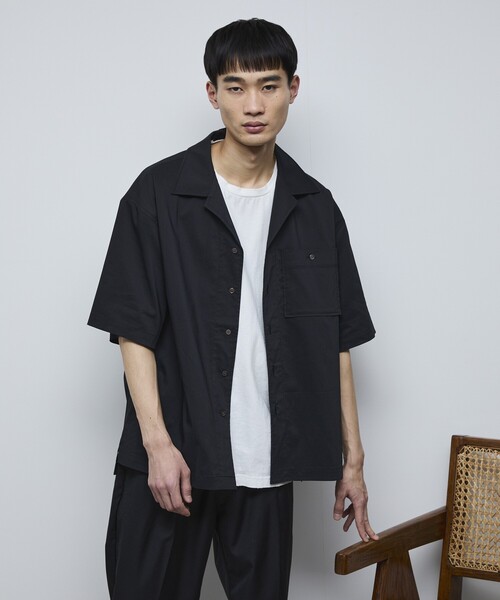 Firsthand（ファーストハンド） シャツ ラミー混 オーバーサイズ