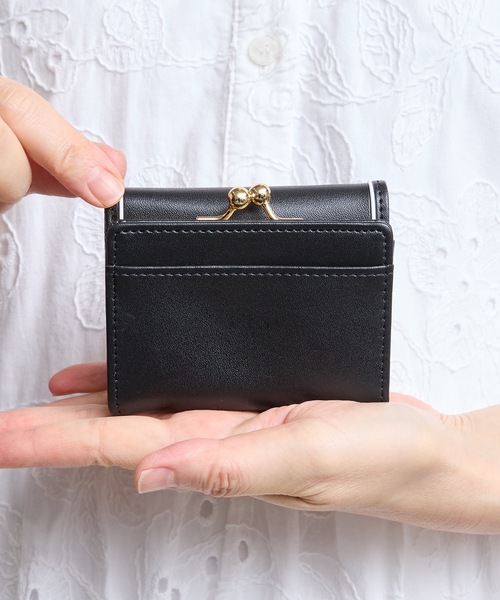 Sunny Side（サニーサイド） 財布 SUNNY SIDE:ガーリーリボン がま口三