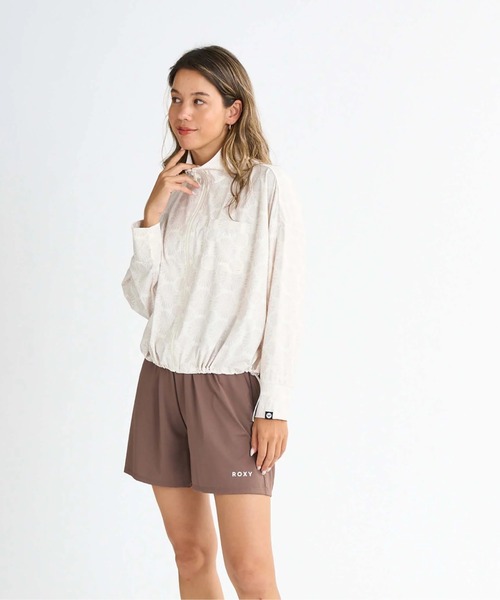 ◆Roxy◆ Pro Nose Ride 長袖 クロップド丈 ラッシュガード 水着 OUTLET】Roxy ROXY PRO NOSE RIDE CROP LYCRAS ラッシュガード