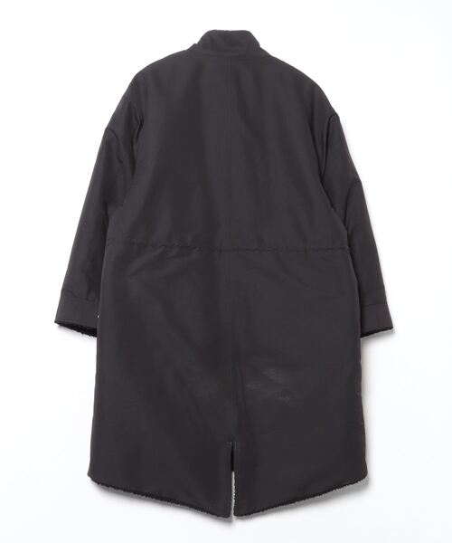 極美品　BEAUTY＆YOUTH UNITED ARROWS　ノーカラーコート BEAUTY＆YOUTH UNITED ARROWS ノーカラーコート M ブラック レディース