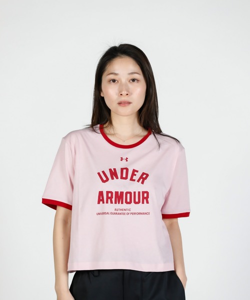 アンダーアーマー Tシャツ レディース ピンクの商品一覧 通販 - Yahoo