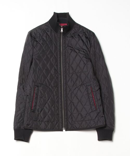 バーバリーブラックレーベル ウール ツイード ブルゾン L キルティング バーバリーブラックレーベル ウール ツイード ブルゾン L キルティング