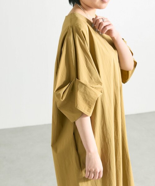 ear PAPILLONNER ワンピース 袖タックワンピース「SUM1 STYLE