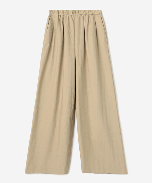 MORRIS & SONS | タイプライターワイドパンツ WOMEN グリーン Morris & Sons（モリスアンドサンズ）のレディースファッション