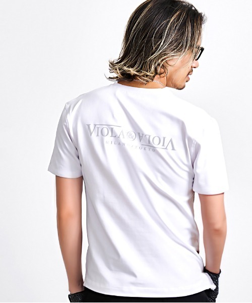 VIOLA tシャツ 「VIOLA rumore/ヴィオラ ルモーレ」P.T入りV/N半袖T