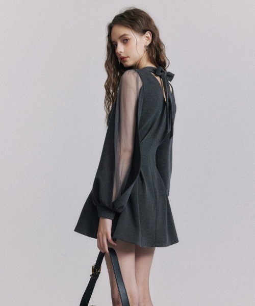 DALLA ワンピース side see-through point one-piece : ZOZOTOWN