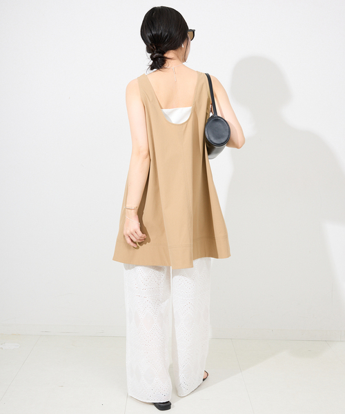 ブラウス シャツ Aライン チュニック ブラウス レディース SLOBE IENA ブラウス シャツ Aラインチュニックブラウス
