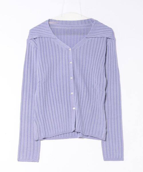 「DOUX ARCHIVES」 ニットカーディガン FREE ベージュ レディース_画像3