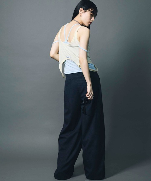 led.tokyo タンクトップ ノースリーブ 「led.tokyo」LAYERED
