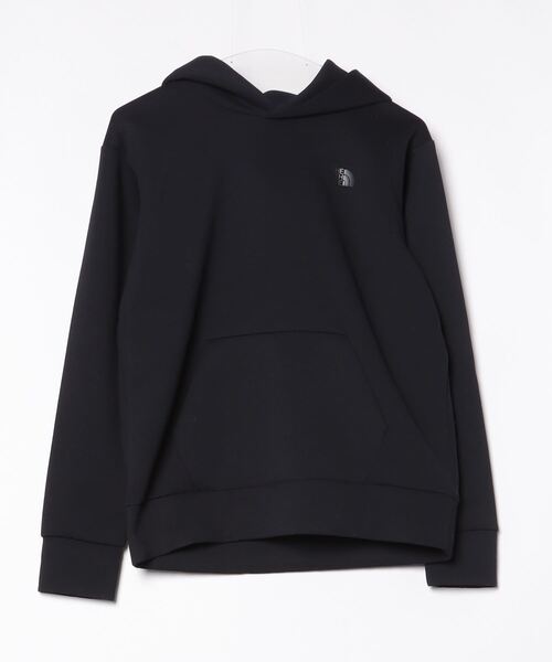 「THE NORTH FACE」 ワンポイントプルオーバーパーカー L ブラック レディース