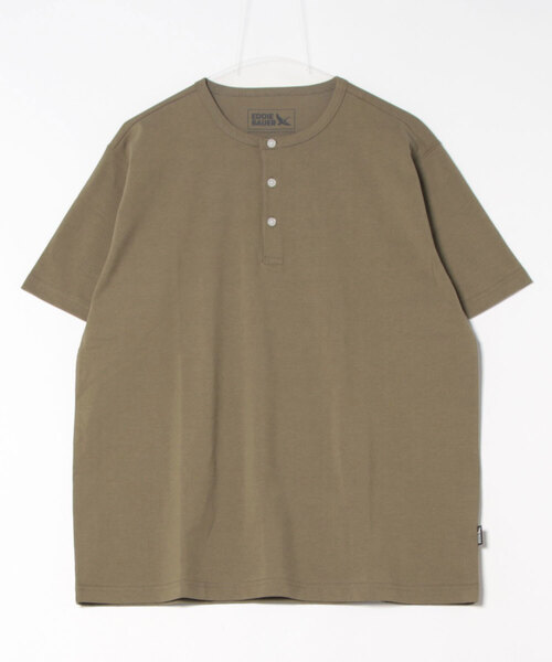 Eddie Bauer（エディーバウアー） ヘンリーネック tシャツ バハ