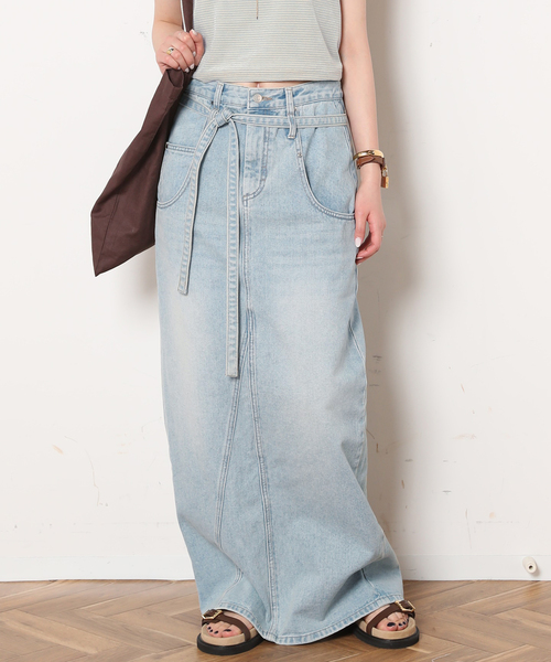 low classic デニムスカート LOW CLASSIC（ロウクラシック） デニムスカート 「LOW CLASSIC/ロウ