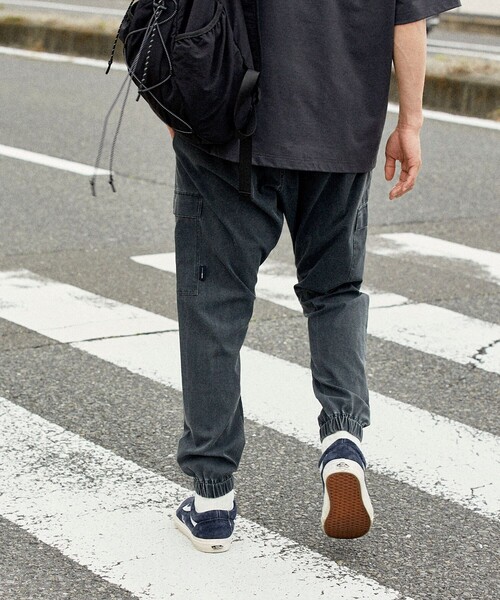 ストリートファッション TECH WEAR ジョガー パンツ TECH WEARストラップテックフェアーカーゴパンツジョガーパンツ