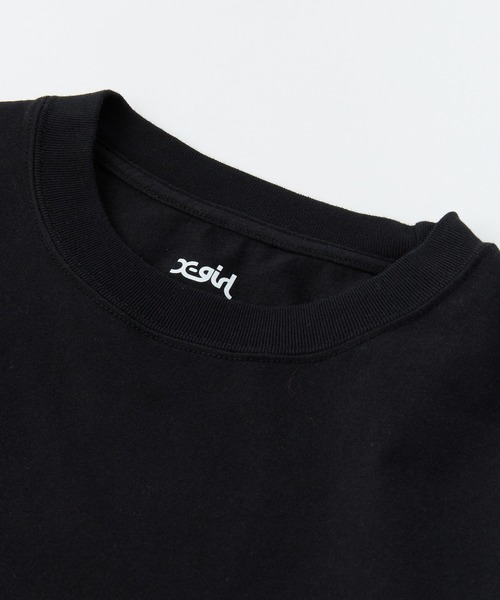 tシャツ MESSAGE BOX FRAMED FACE S/S TEE レディース MESSAGE BOX FRAMED FACE S/S TEE（Tシャツ/カットソー）｜X