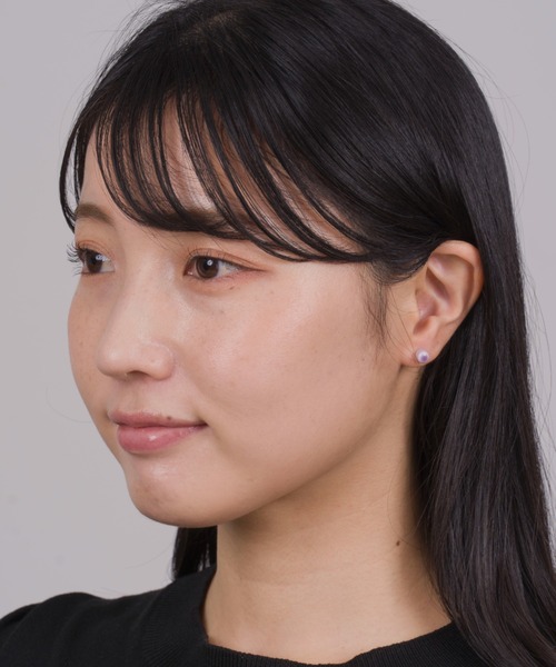 ピアス 「B＆D MINOYAKI」小丸 美濃焼き ピアス セラミック