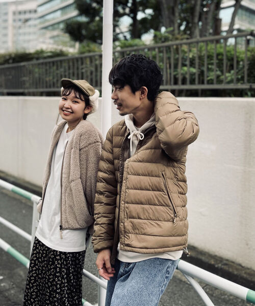 Danton（ダントン） ダウンジャケット SMALL ベージュ メンズ