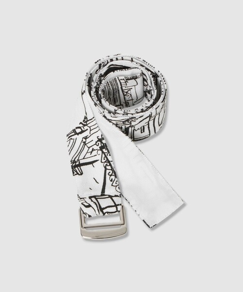 ANAYI（アナイ） スカート シティスケーププリントAライン スカート