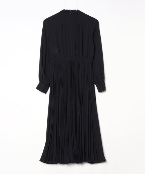 ANAYI ネイビー フレア袖 ワンピース 36 ANAYI 「ANAYI」 長袖ワンピース 36 ネイビー レディース