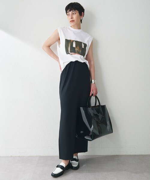 【ウィムガゼット】フォトノースリーブTシャツ Whim Gazette(ウィム ガゼット)｜フォトノースリーブTシャツ