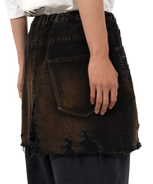ジーンズ Waist Layered Denim Pants メンズの画像