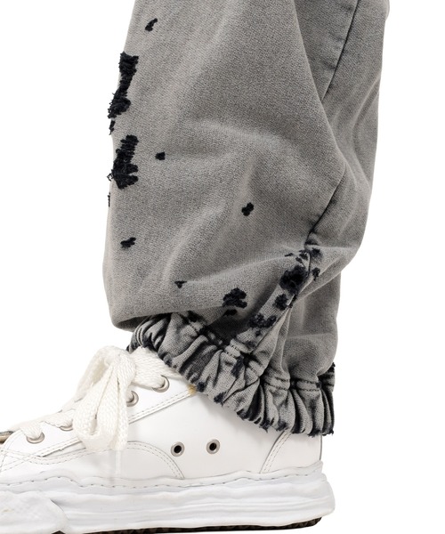 ジーンズ Waist Layered Denim Pants メンズの画像
