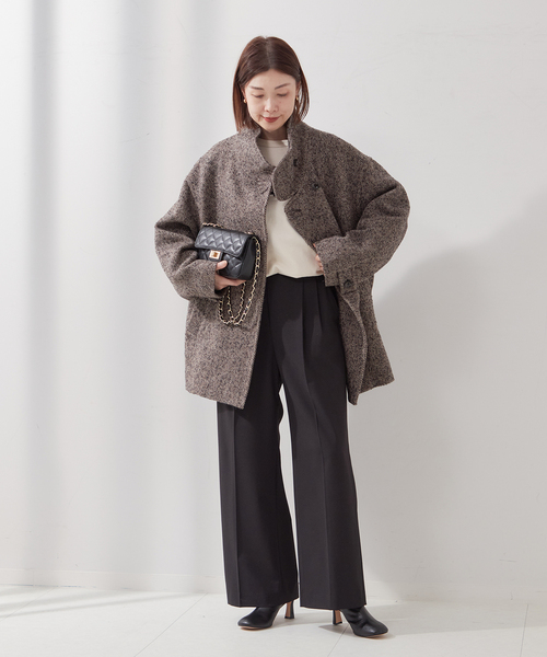 JOURNAL STANDARD L'ESSAGE スタンドショートコート