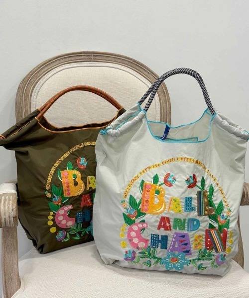 【限定品／未開封】back number × peach ミニエコバッグ COLORFUL DAYS】バイカラースケッチミニエコバッグ(バッグ・エコ