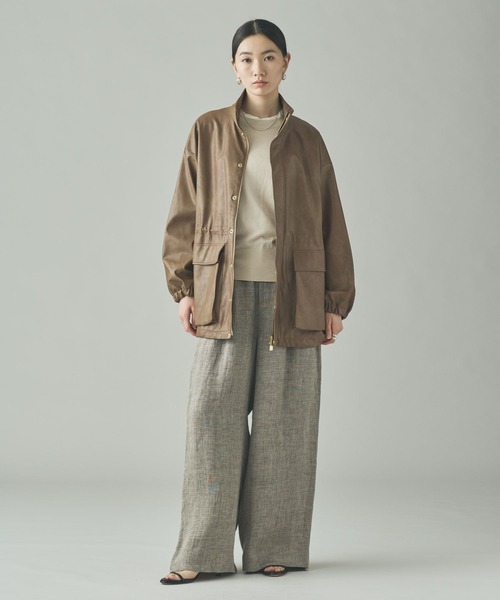 ◆新品未使用 カレンソロジー ブルゾン ブラウン ◇新品未使用 カレンソロジー ブルゾン ブラウン