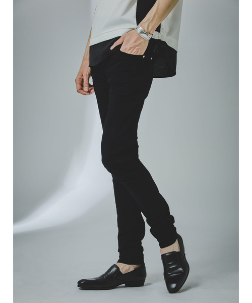 5351POUR LES HOMMES　スーパーBKスキニー デニムライク スキニージョグパンツ｜5351POUR LES HOMMES
