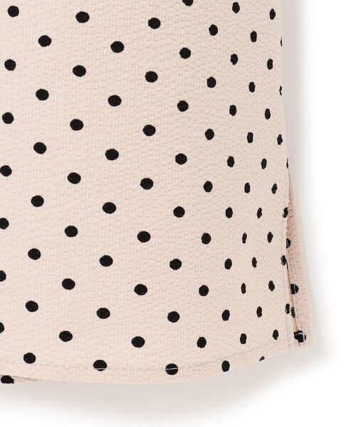 23区 ブラウス シャツ 「WEB＆一部店舗限定/洗える」ドットプリント