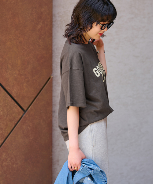 JOURNAL STANDARD relume tシャツ GOODIES CLUB パッチワーク