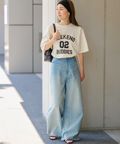 tシャツ GOODIES CLUB パッチワークロゴTEE レディース GOODIES CLUB パッチワークロゴTEE | ジャーナルスタンダード