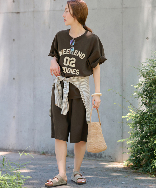 tシャツ GOODIES CLUB パッチワークロゴTEE レディース GOODIES CLUB パッチワークロゴTEE | ジャーナルスタンダード