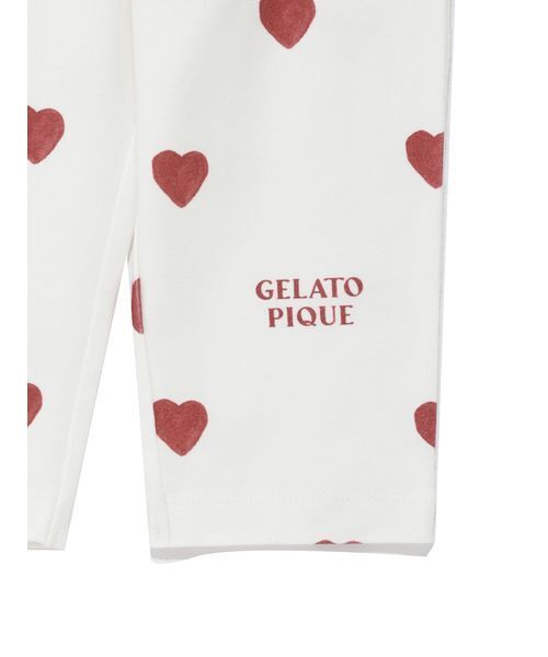 Ari♡ さん専用　gelato pique ハート柄　ハート gelato pique（ジェラートピケ） ベビー 「BABY」ハート柄ロングパンツ