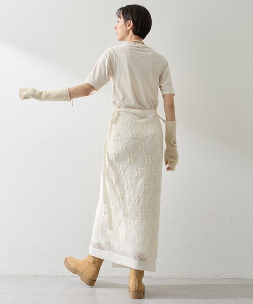 Whim Gazette スカート ジャガードラップスカート : ZOZOTOWN