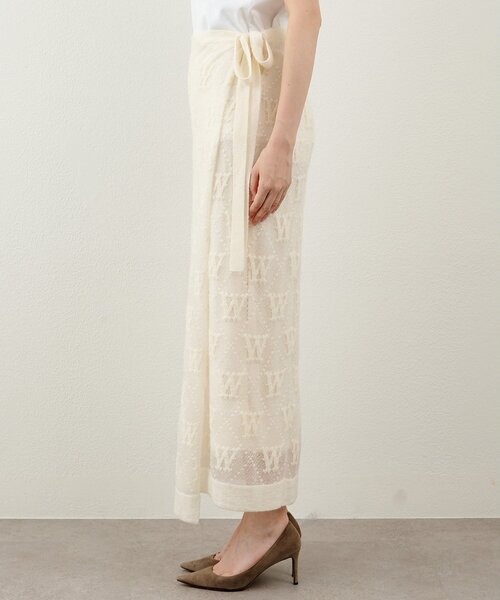 Whim Gazette スカート ジャガードラップスカート : ZOZOTOWN