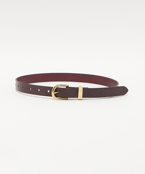 【25】steven alan レザーベルト Steven Alan＞LEATHER STITCH BELT/ベルト
