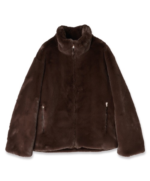 CULLNI（クルニ） ブルゾン アウター Eco Fur Zip Up Stand Coller