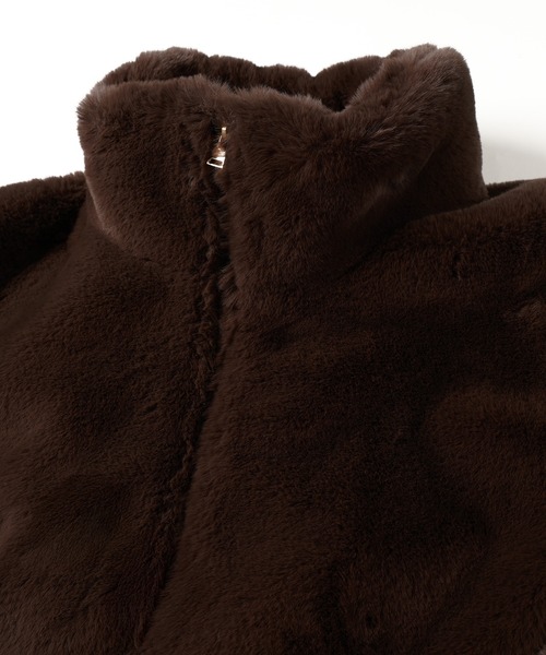 CULLNI（クルニ） ブルゾン アウター Eco Fur Zip Up Stand Coller
