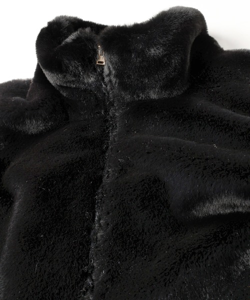 CULLNI（クルニ） ブルゾン アウター Eco Fur Zip Up Stand Coller