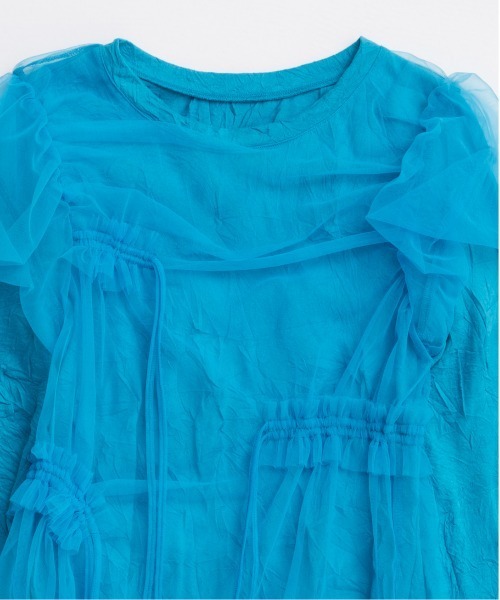 MAISON SPECIAL（メゾンスペシャル） tシャツ Shirring Mini Puff