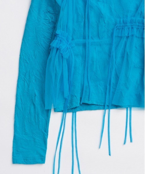 MAISON SPECIAL（メゾンスペシャル） tシャツ Shirring Mini Puff