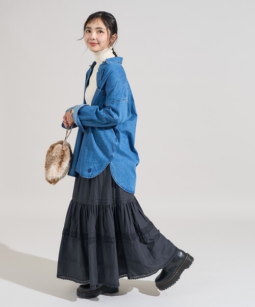 FREAK'S STORE（フリークスストア） スカート インド ティアード