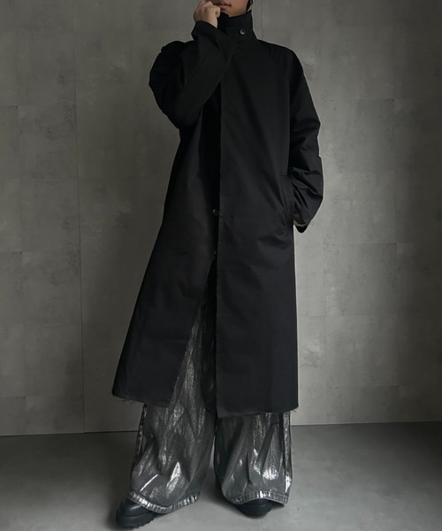 CREARE -LINO- ステンカラーコート コート カットオフ ステンカラー