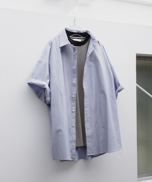 「WHIMSIC」 7分袖シャツ FREE ネイビー レディース_画像2