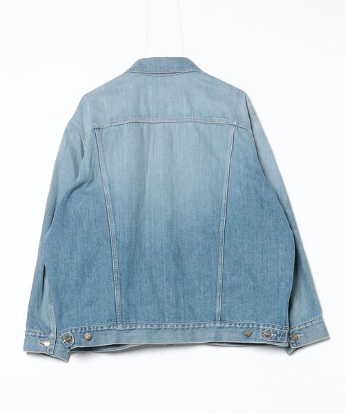 「Graphpaper」 24AW セルビッジ デニム トラッカージャケット 1 ブルー メンズ