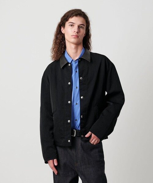 BEAUTY&YOUTH ブラックナイロンコート monkey time BEAUTY＆YOUTH UNITED ARROWS ブルゾン アウター